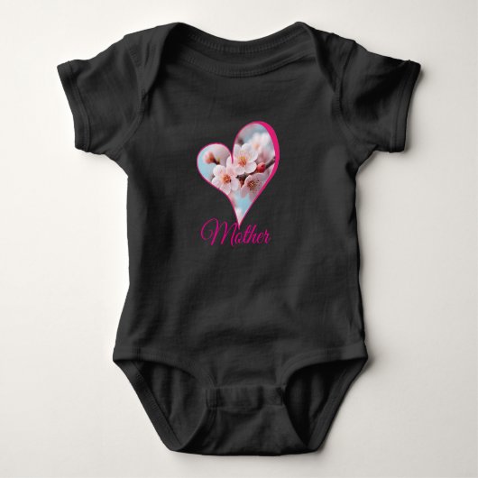 Roze Bloesem Magie Romper (Voorkant)