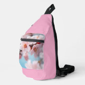 Roze Bloesem Magie Sling Bag (Rechterhoek)