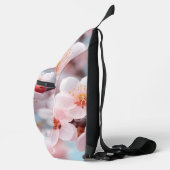 Roze Bloesem Magie Sling Bag (Rechts)