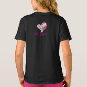 Roze Bloesem Magie T-shirt (Achterkant)
