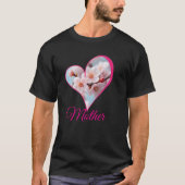 Roze Bloesem Magie  T-shirt (Voorkant)