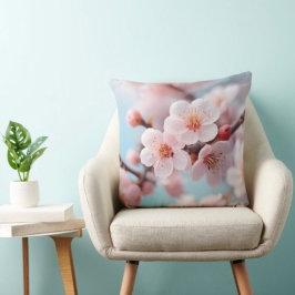 Roze Bloesem Magie Worp Kussen