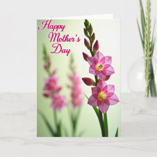 Roze Bloesem Moeders Kaart