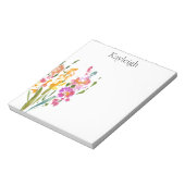  roze bloesem notitieblok (Linkerzijde)