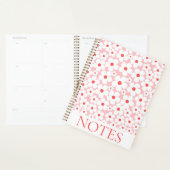 Roze Bloesem Patroon Modern Planner (Display)