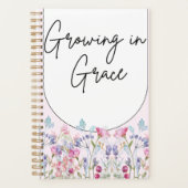 roze bloesem planner (Voorkant)