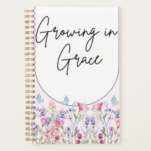 roze bloesem planner (Voorkant)