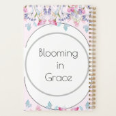 roze bloesem planner (Achterkant)