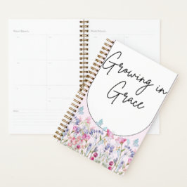 roze bloesem planner