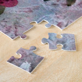 Roze bloesem Puzzle Legpuzzel (Zijkant)