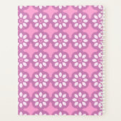 Roze Bloesem Retro  Planner (Achterkant)
