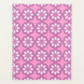 Roze Bloesem Retro  Planner (Voorkant)