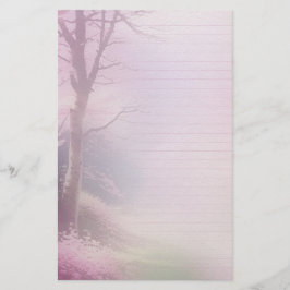 Roze Bloesem Schrijfpapier & Tijdschrift Ephemera Briefpapier