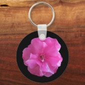 Roze bloesem Sleutelhanger (Voorkant)