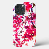 Roze bloesem van Cherry Case-Mate iPhone Case (Achterkant)