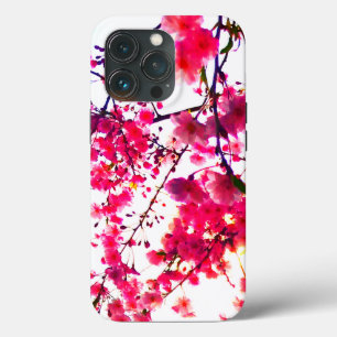 Roze bloesem van Cherry Case-Mate iPhone Case