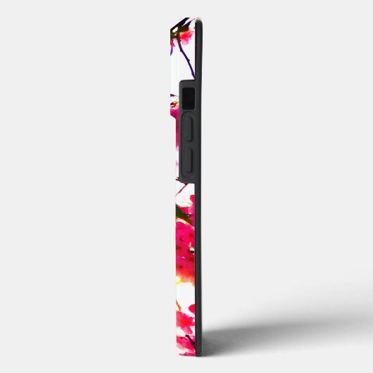 Roze bloesem van Cherry Case-Mate iPhone Case (Achterkant / Links)