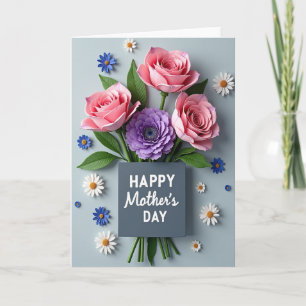 Roze Bloesem Vieringskaart Kaart