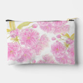 Roze bloesem waterverf gepersonaliseerde naam etui (Achterkant)