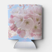 Roze bloesems Blue Sky. Blikjeskoeler (Achterkant)