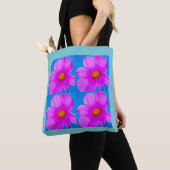 Roze bloesems Canvas tas (Dichtbij)