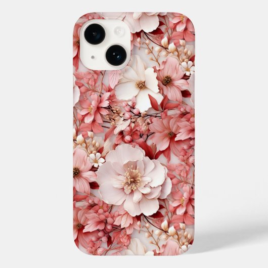  roze bloesems Case-Mate iPhone case (Achterkant)