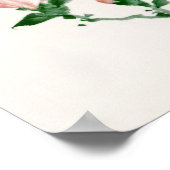 Roze bloesems, Hokusai Japanese Fine Art Poster (Hoek)