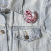 Roze bloesems in Lentfoto Ronde Button 5,7 Cm (In situ)