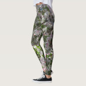 Roze bloesems Leggen Leggings (Links)