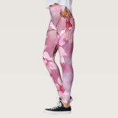 Roze bloesems Leggings (Links)