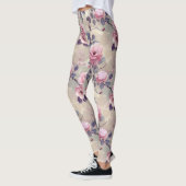 Roze Bloesems Leggings (Links)