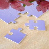 Roze bloesems legpuzzel (Zijkant)