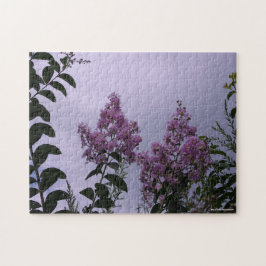 Roze bloesems legpuzzel