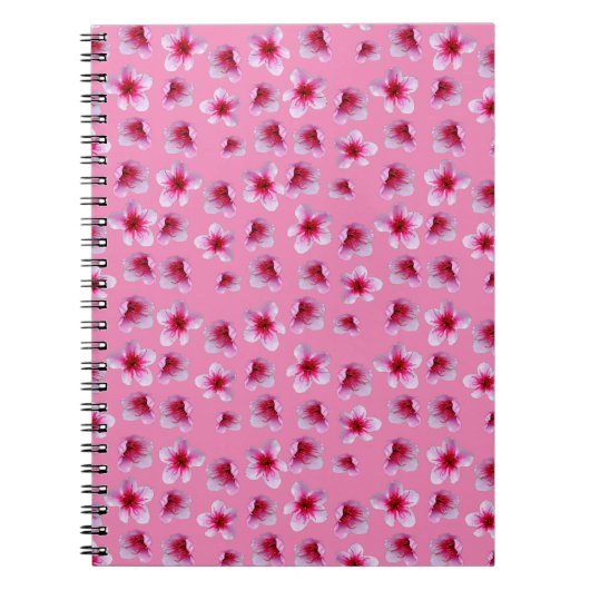 Roze bloesems, Notitieboek (Voorkant)