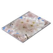 Roze bloesems. notitieboek (Linkerzijde)