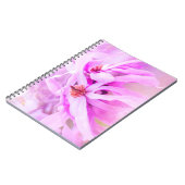  roze bloesems notitieboek (Linkerzijde)