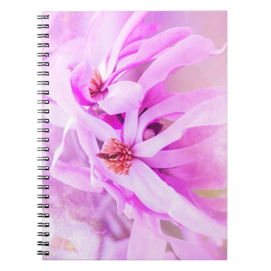  roze bloesems notitieboek (Voorkant)
