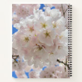 Roze bloesems. notitieboek (Achterkant)