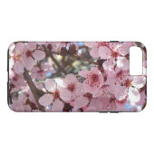 Roze bloesems op sierbloemen Case-Mate iPhone case (Achterkant (Horizontaal))