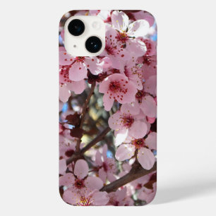 Roze bloesems op sierbloemen Case-Mate iPhone case