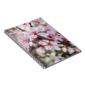 Roze bloesems Red Stems. Notitieboek (Rechterzijde)