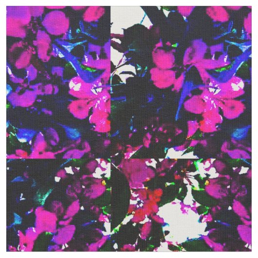 Roze bloesems stof (Close Up)