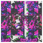 Roze bloesems stof (Swatch)