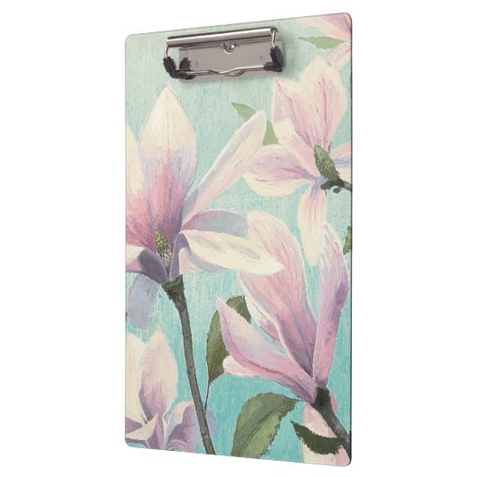 Roze bloesems uit het zuiden klembord (Links)