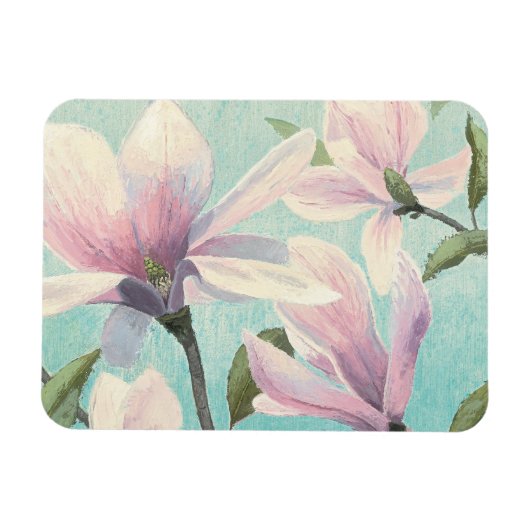 Roze bloesems uit het zuiden magneet (Horizontaal)