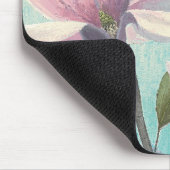 Roze bloesems uit het zuiden muismat (Hoek)