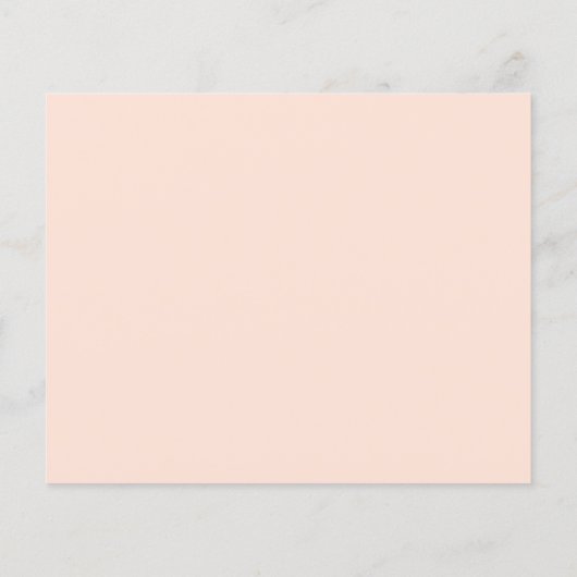 Roze bloesse geometrische bruiloft Hartelijk dank (Achterkant)