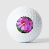  roze blokfotonaam golfballen (Voorkant)