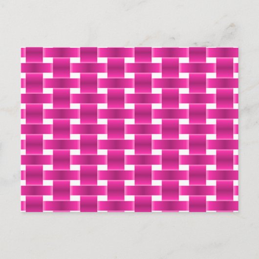 Roze blokkering briefkaart (Voorkant)