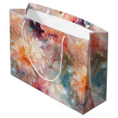 Roze Blos Roze Sinaasappel Bloemig  Groot Cadeauzakje (Achterkant Gekanteld)